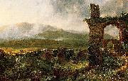 Thomas Cole A view near Tivoli oil painting on canvas